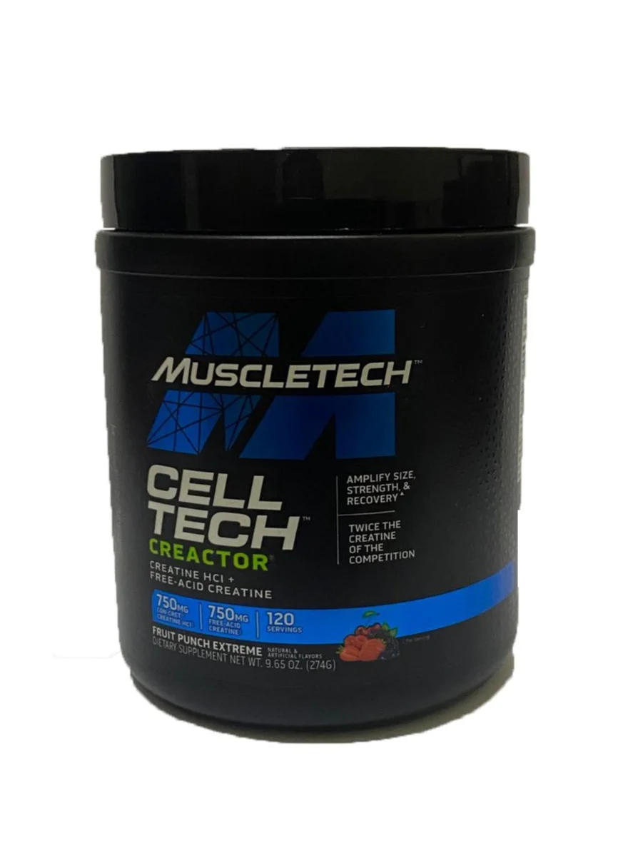 MuscleTech Creactor Creatine HCl Powder Premium Strength Supplement (120 Servings) 953yr
