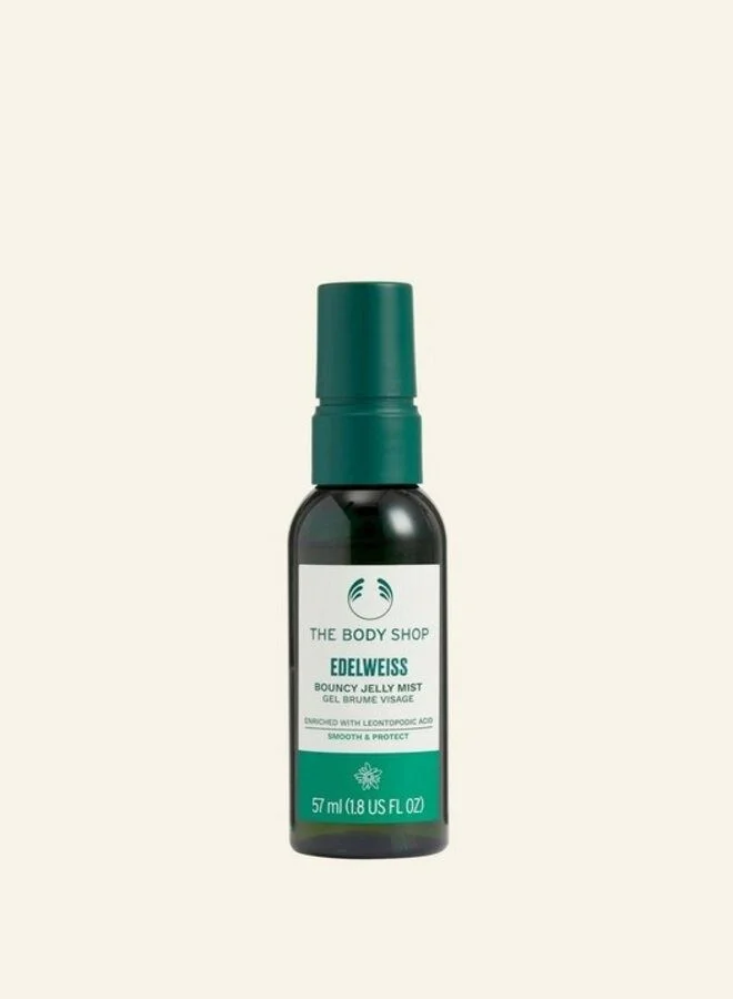 The Body Shop Edelweiss Bouncy Jelly Mist Lightweight Hydrating Facial Spray for All Skin Types (57 mL) 4tb1k