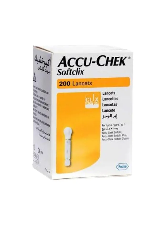 Premium Sterile Blood Lancet Needles for Glucose Monitoring (200 Count) ptfy4