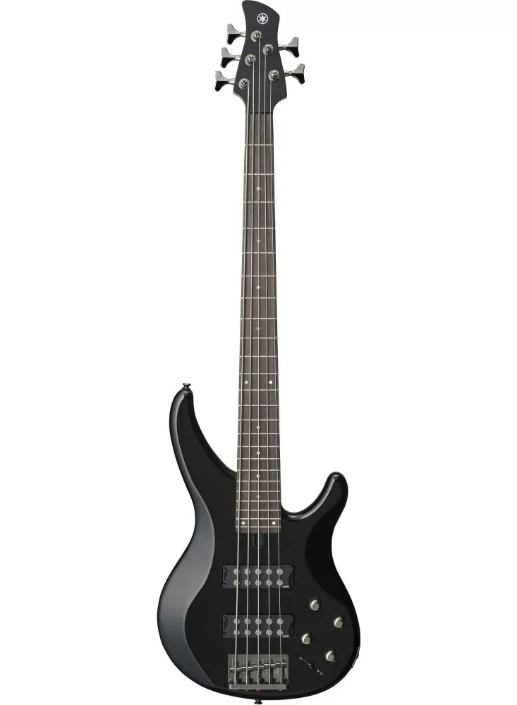 Premium 5-String Electric Bass Guitar Professional Musical Instrument (Black, 5-String) 8tn9n