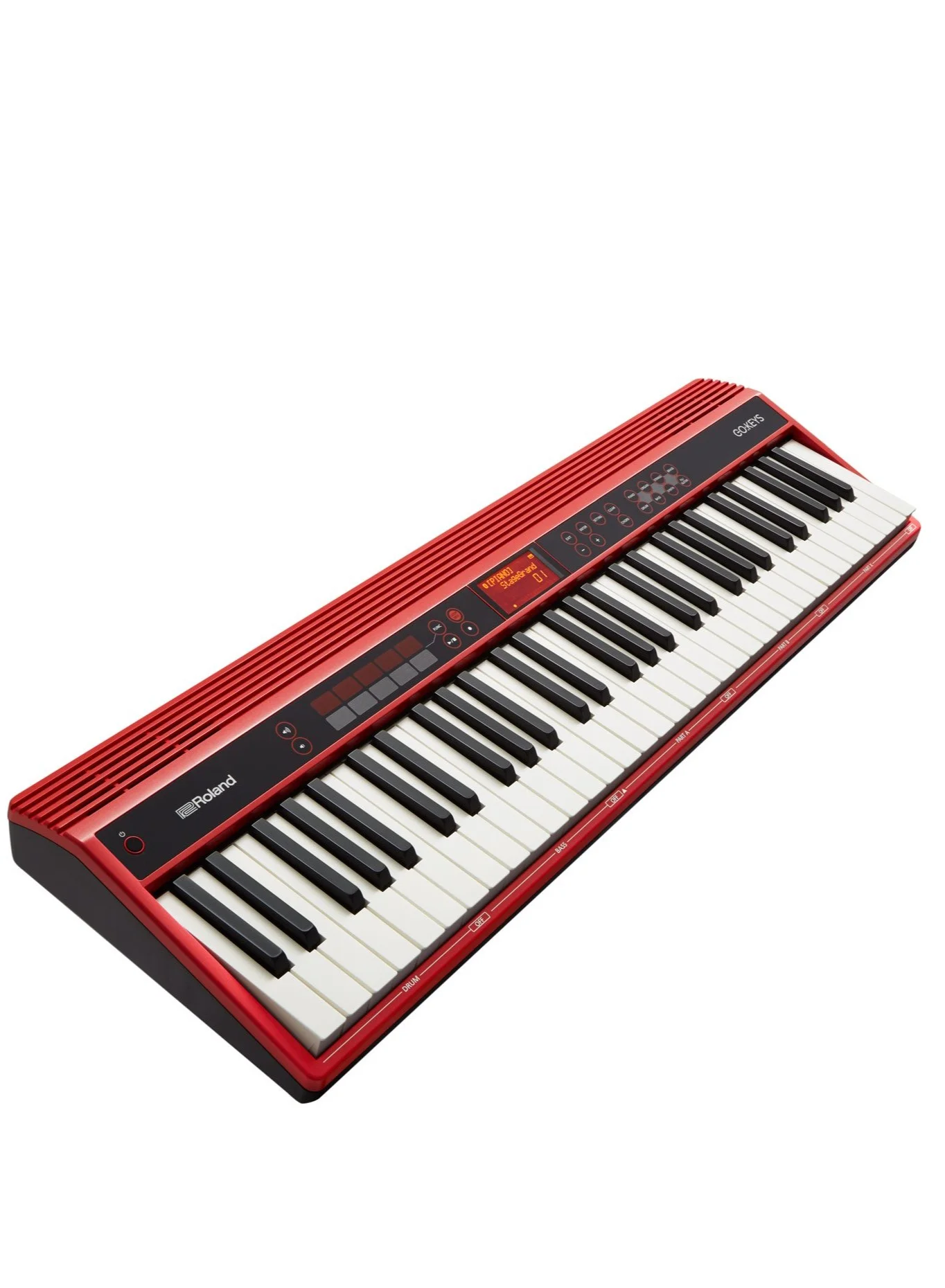 Portable 61-Key Digital Music Keyboard with Bluetooth Connectivity and Built-in Speakers (61 Keys) t62zp