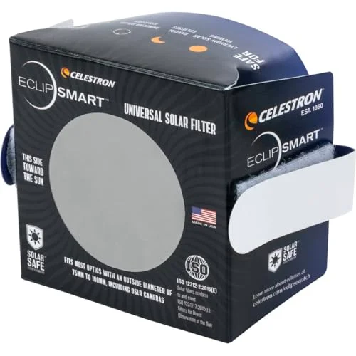 Premium Solar Eclipse Telescope and Camera Filter ISO Certified Safety Lens for Telescopes and DSLR Cameras u6ydt