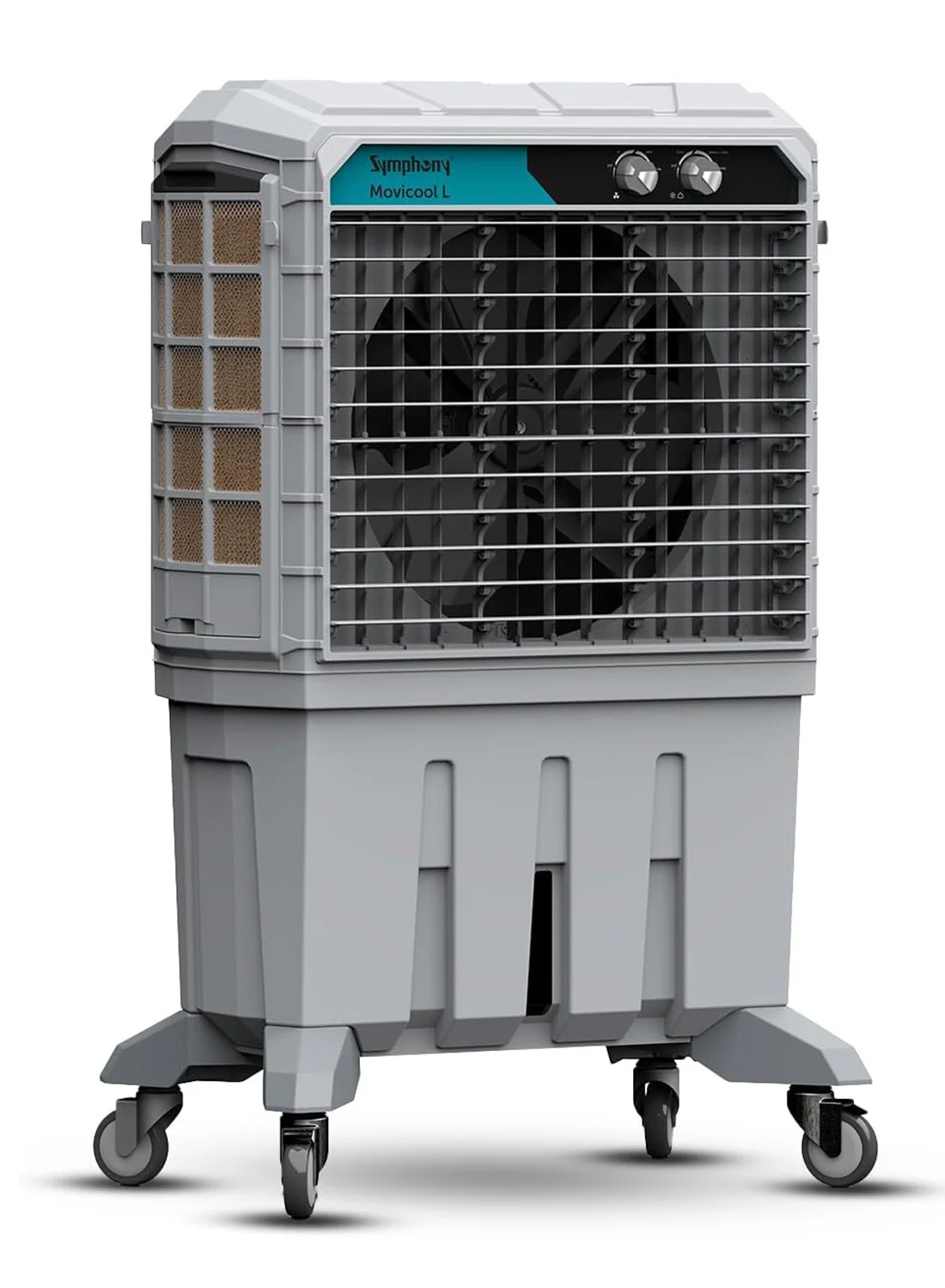 Symphony Commercial Air Cooler Movicool L125i High-Efficiency Cooling System with 125L Water Tank (Grey, 125 L) jvsnf