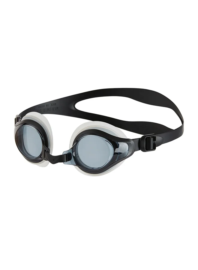 Premium Optical Swimming Goggles Professional Anti-Fog UV Protection (Black, Adult) uhs2s