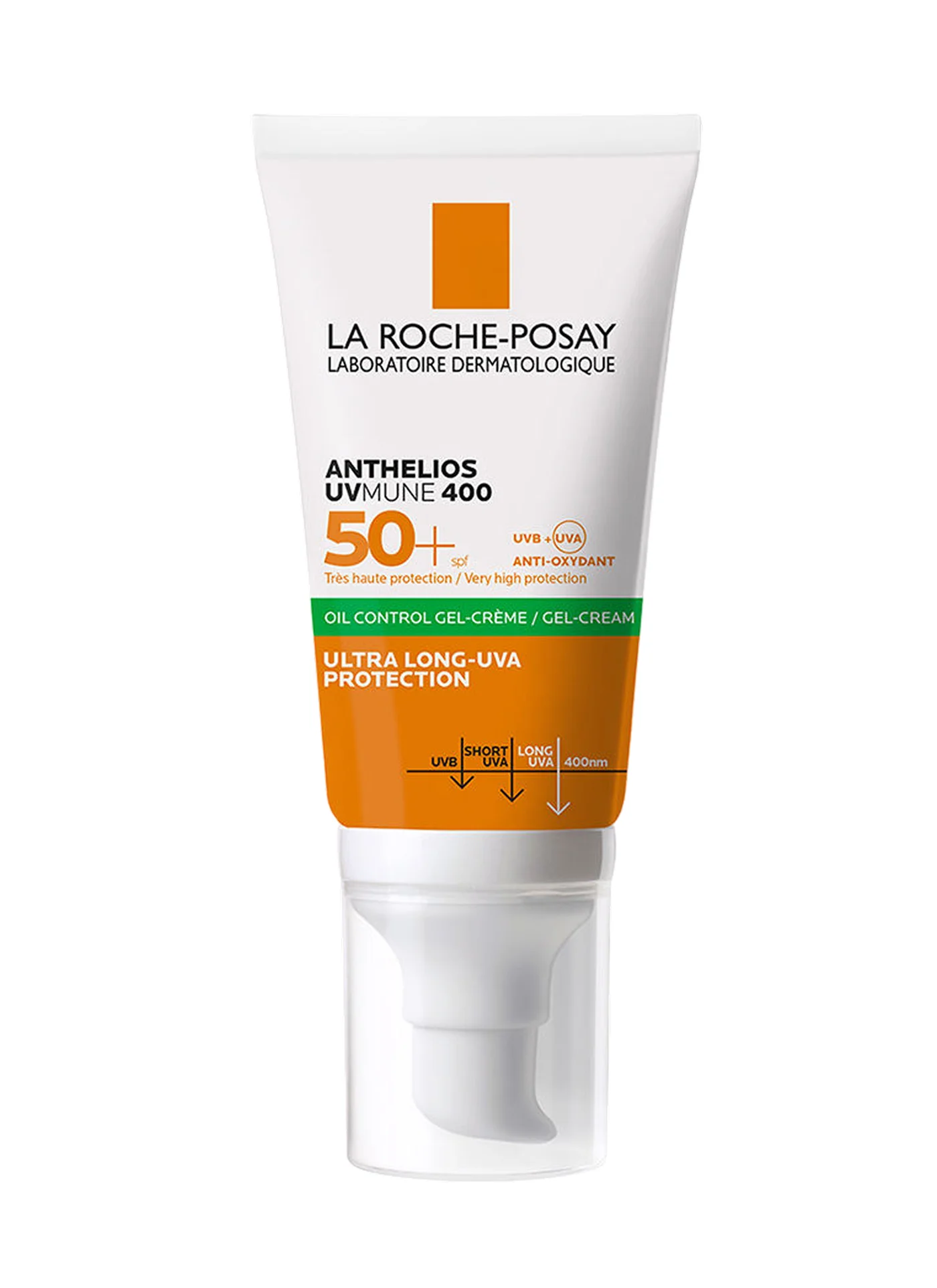 Premium Oil Control Gel Cream SPF 50+ Sun Protection for Face (Non-Tinted, 50 mL) 5mrl7