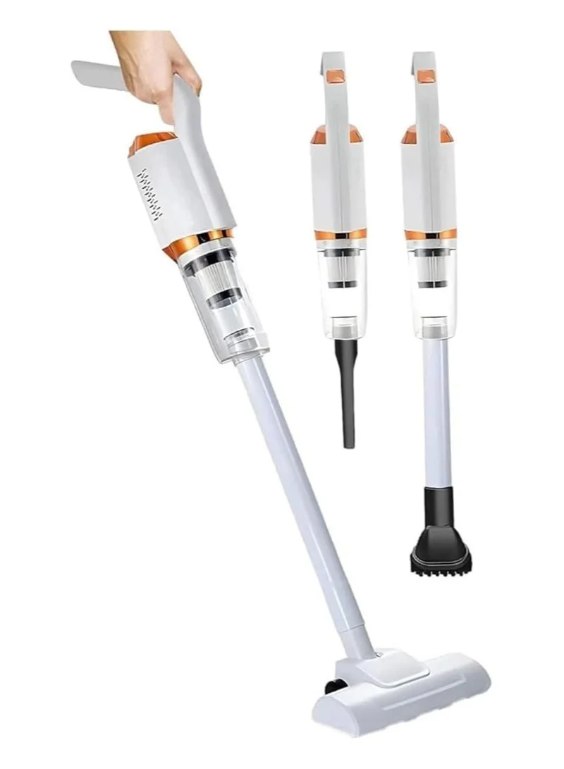 Gulf Trend 3-in-1 Cordless Stick Vacuum Cleaner, Lightweight Rechargeable Handheld Pet Hair Remover for Home Office and Car (1 Unit) dwppw