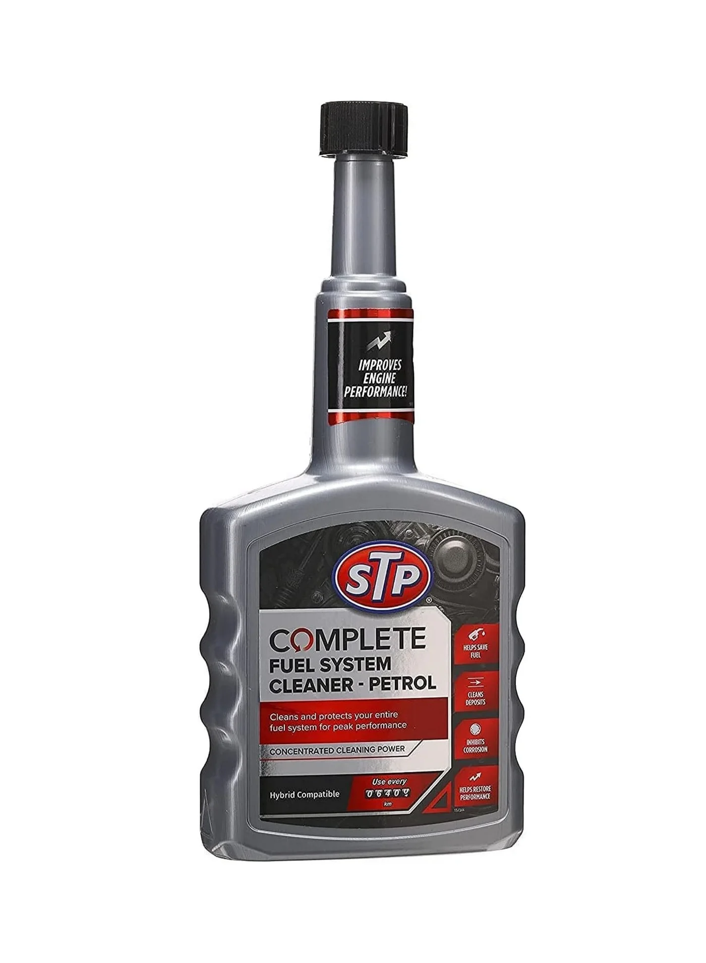 STP Complete Fuel System Cleaner Premium Petrol and Hybrid Engine Treatment (400 mL) jby4u