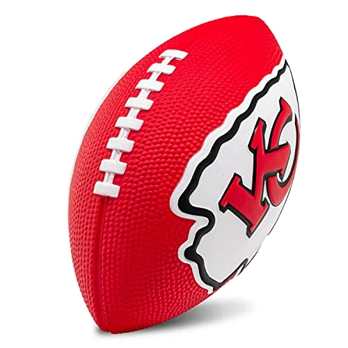 Premium Foam Football Junior Size 8.5 Inch with 3D Team Logo for Kids and Youth Sports Training cv383