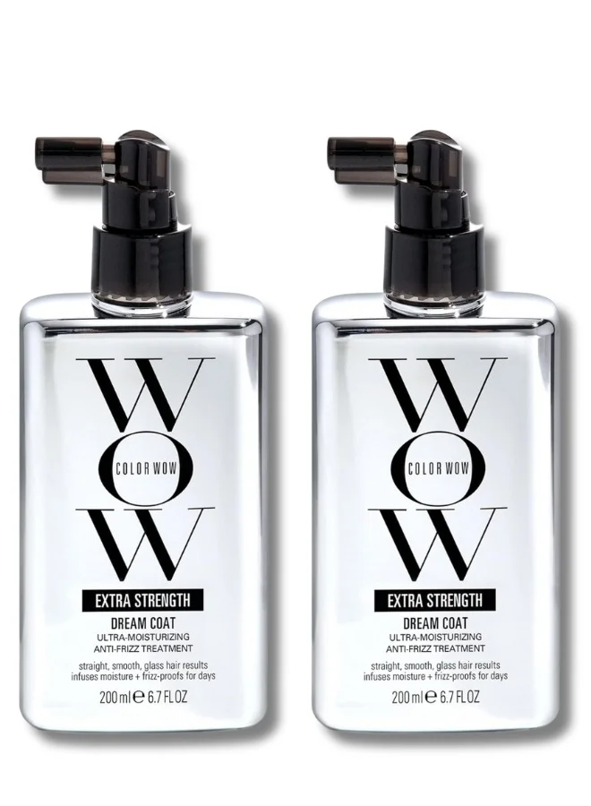 Color Wow Dream Coat Extra Strength Anti-Frizz Spray (Moisturizing Treatment for Coarse Hair, 400 mL) e93wq