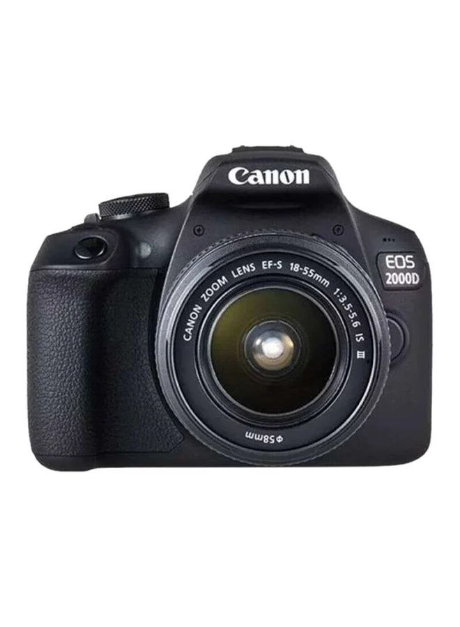 Digital SLR Camera with 18-55mm Lens 24.1MP Wi-Fi NFC (Black, 1 Unit) 4agza
