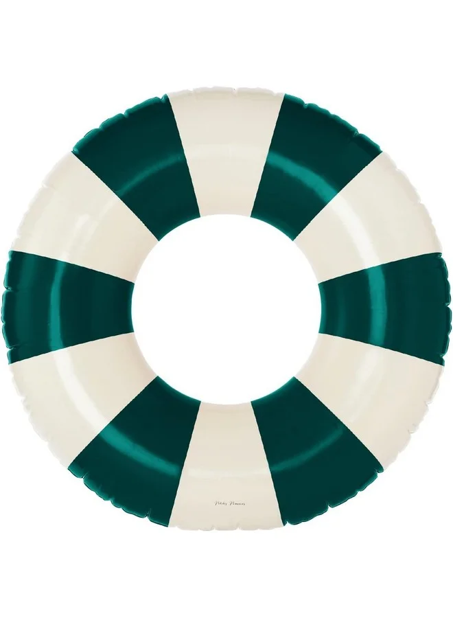 Petites Pommes Classic Striped Swim Ring Pool Float Premium Inflatable Water Toy for Kids (45 cm) 76ui5