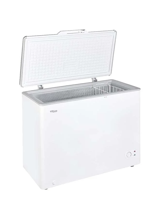Super General Chest Freezer, 250L Capacity, Energy Efficient Top Load Storage with Lock and Key (White, 250 L) dhxm1