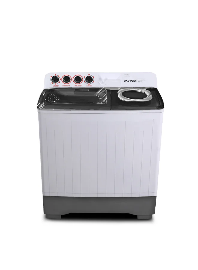 Premium Semi-Automatic Washing Machine with 13kg Wash and 8kg Spin Capacity (White, 13kg) kj9s1