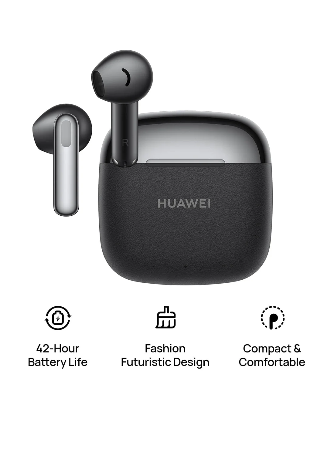 Smart Wireless Bluetooth Earbuds, Premium In-Ear Headphones with Fast Charging and IP54 Water Resistance (Black) 0yjo1
