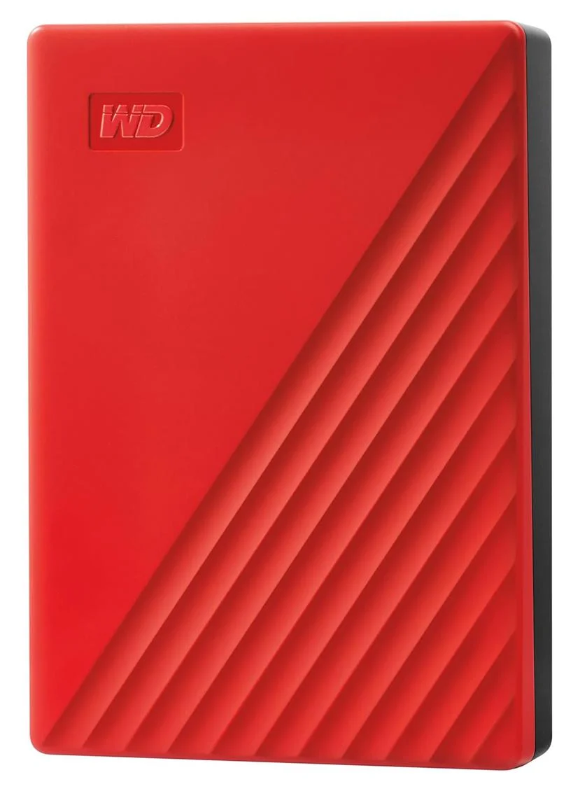 Portable External Hard Drive 6 TB USB 3.0 High-Speed Data Storage with Password Protection (Red, 6 TB) 7abn9