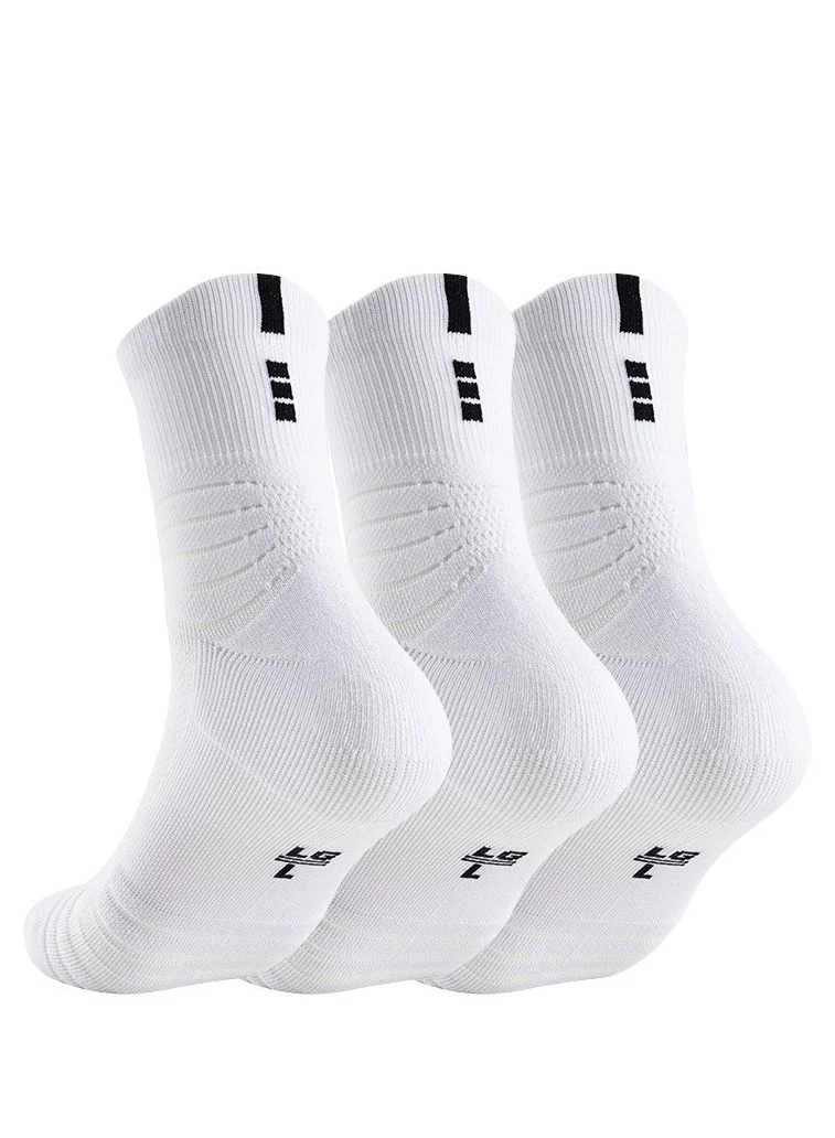 Infino Men's Athletic Sports Socks Moisture-Wicking Performance Grip Gear for Football Basketball and Running (3 Pairs, One Size) xp6ap