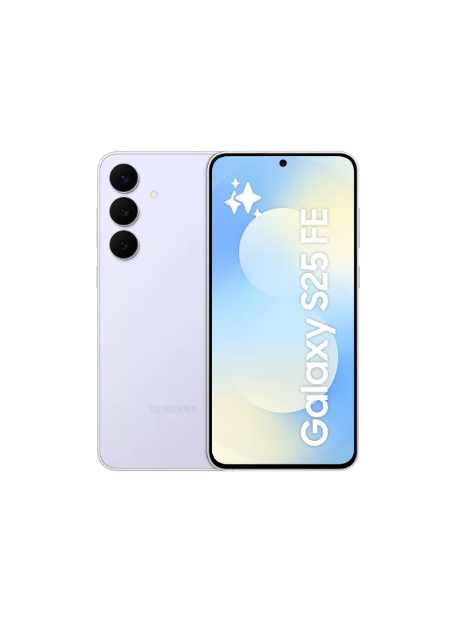 Ultra-HD S25 FE 5G Smartphone (Icy Blue, 256GB, 8GB RAM) Dual SIM Premium Mobile Device 5cfjn