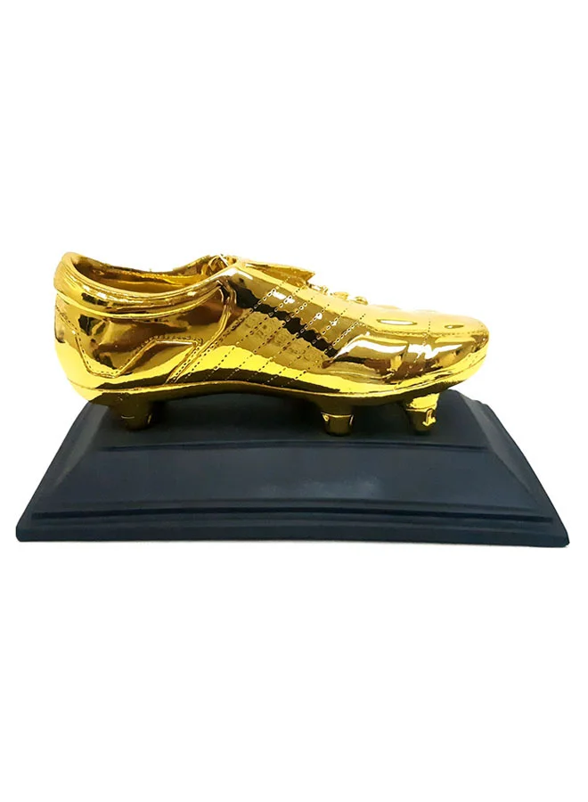 Premium Football Trophy Award Statue (Gold, 18cm) for Sports Events and Tournaments zawau
