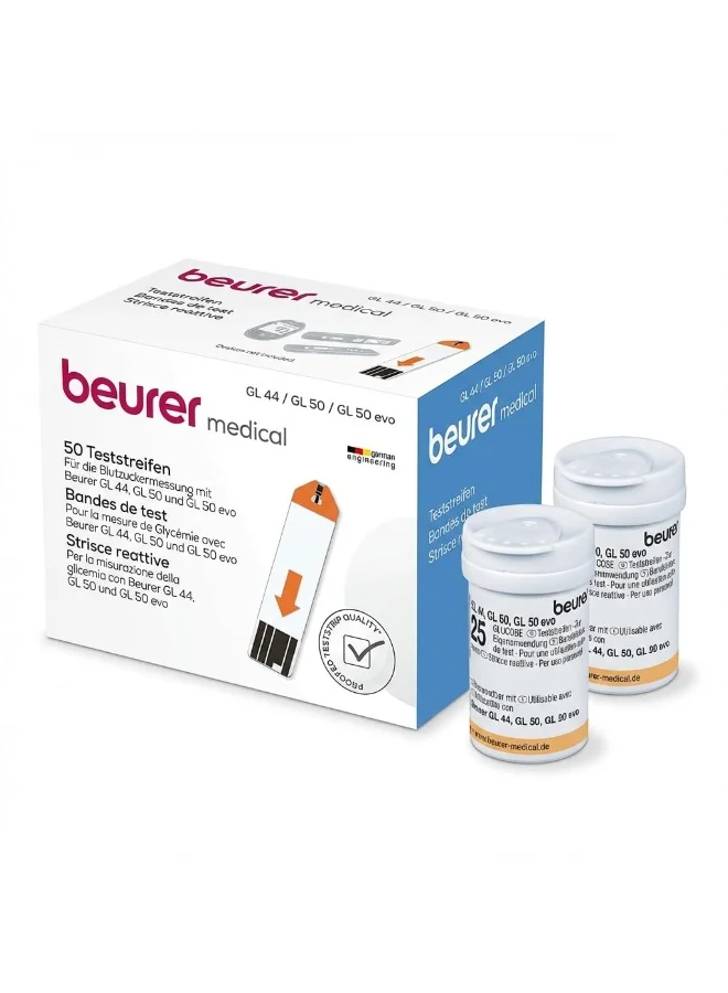 Premium Glucose Test Strips for Blood Sugar Monitoring (50 Pieces) 0a810