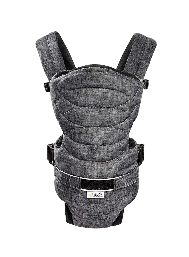 Ergonomic Baby Carrier 2-Way Front Facing Softly Padded Support for Newborn to Toddler (Grey, Up to 9 kg) t9bpx