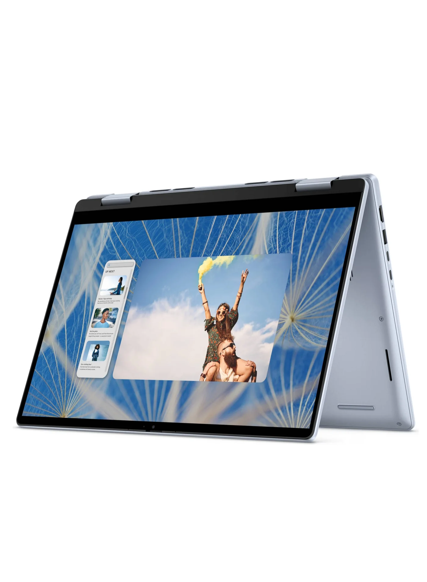 Premium 2-in-1 Convertible Laptop 14-Inch FHD+ Touch Display 16GB RAM 1TB SSD Intel Core 7 Processor Windows 11 Home (Ice Blue, 14-Inch) suu7z