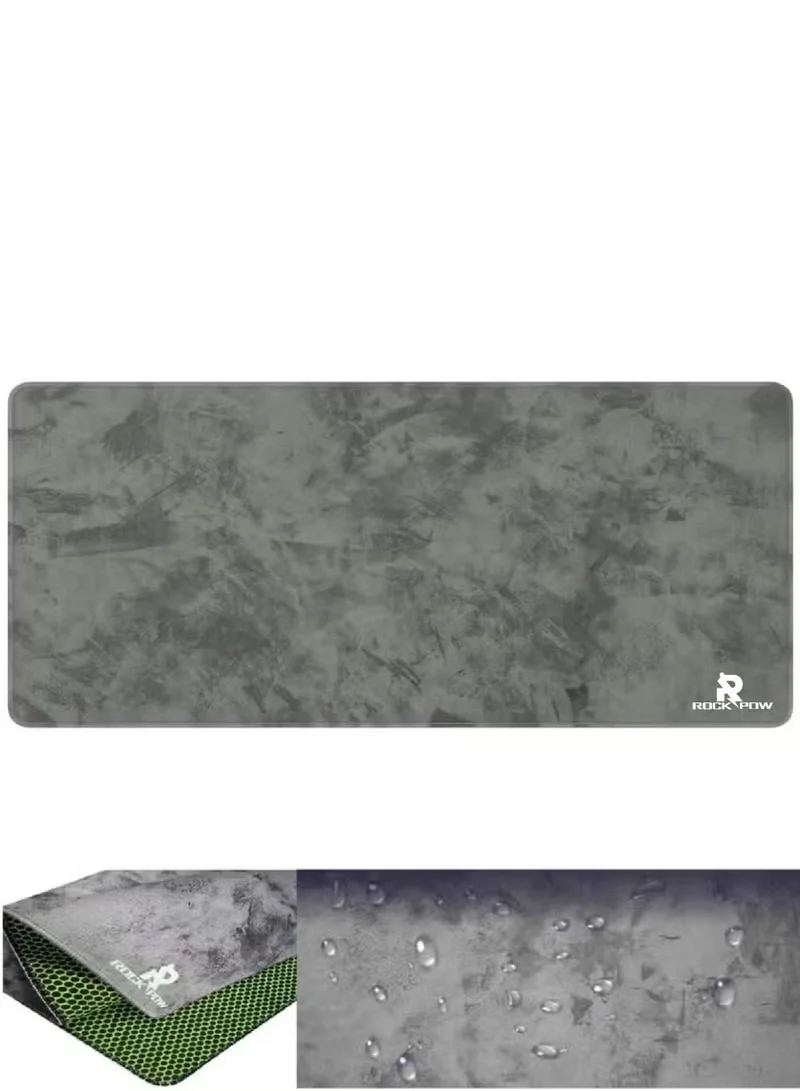 Rock Pow Gaming Mousepad Extended Precision Surface (Grey, 80cm x 30cm) 8x52q