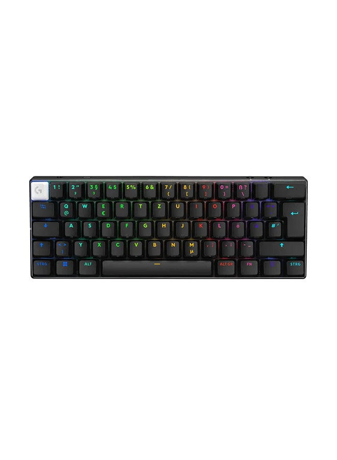 Premium Wireless Mechanical Gaming Keyboard 60 Percent Compact Layout (Black) su6gq