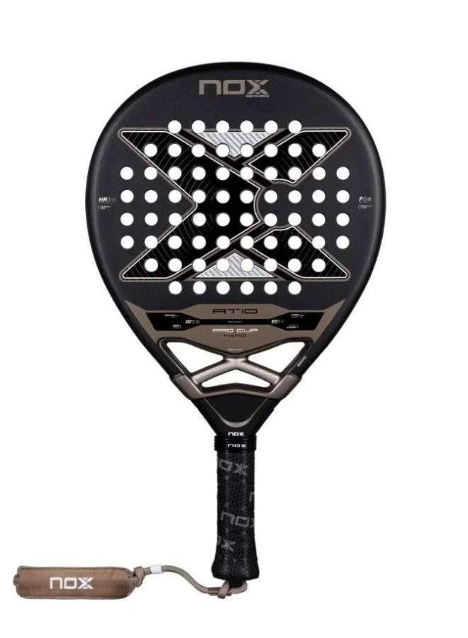 Professional Padel Racket Teardrop Shape Fiberglass Surface (375 g) for Advanced Players eofou
