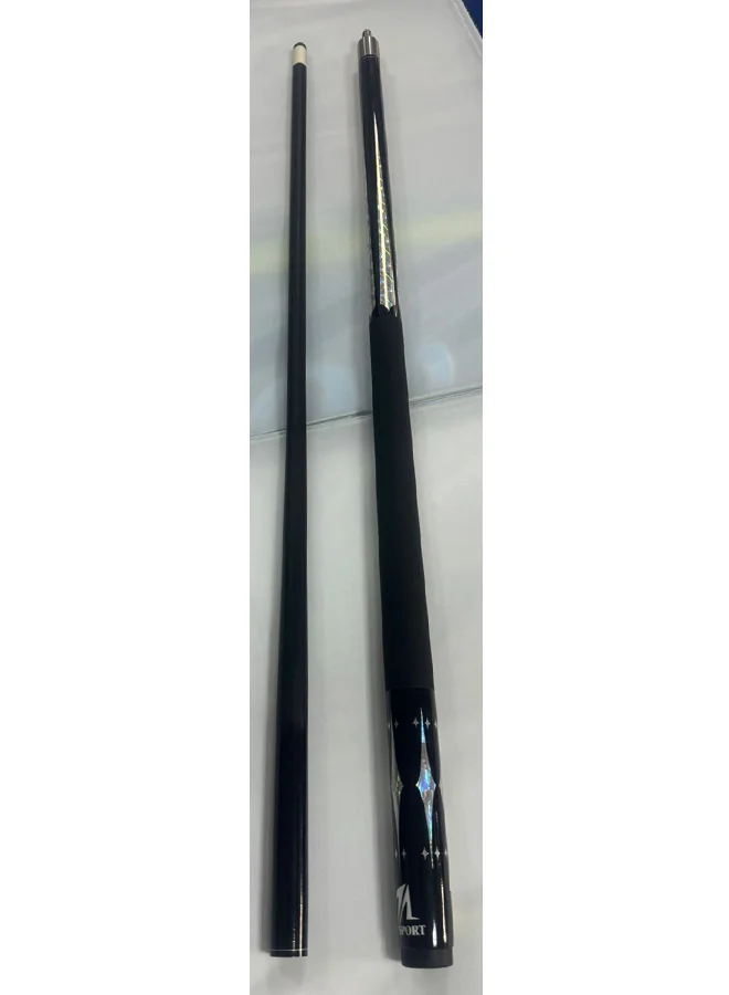 Ta Sport 58-Inch 2-Piece Fiberglass Pool Cue (Black, 147 cm) eewfm