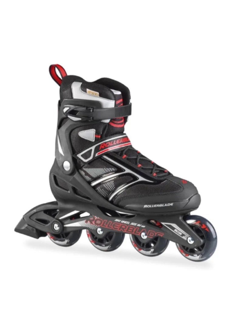 Rollerblade Zetrablade 295 Recreational Inline Skates (Black/Red, Adult) zjz41
