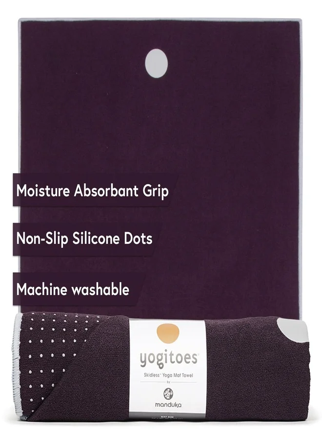 Premium Non-Slip Microfiber Yoga Mat Towel for Hot Yoga and Pilates (79 inch) azozs