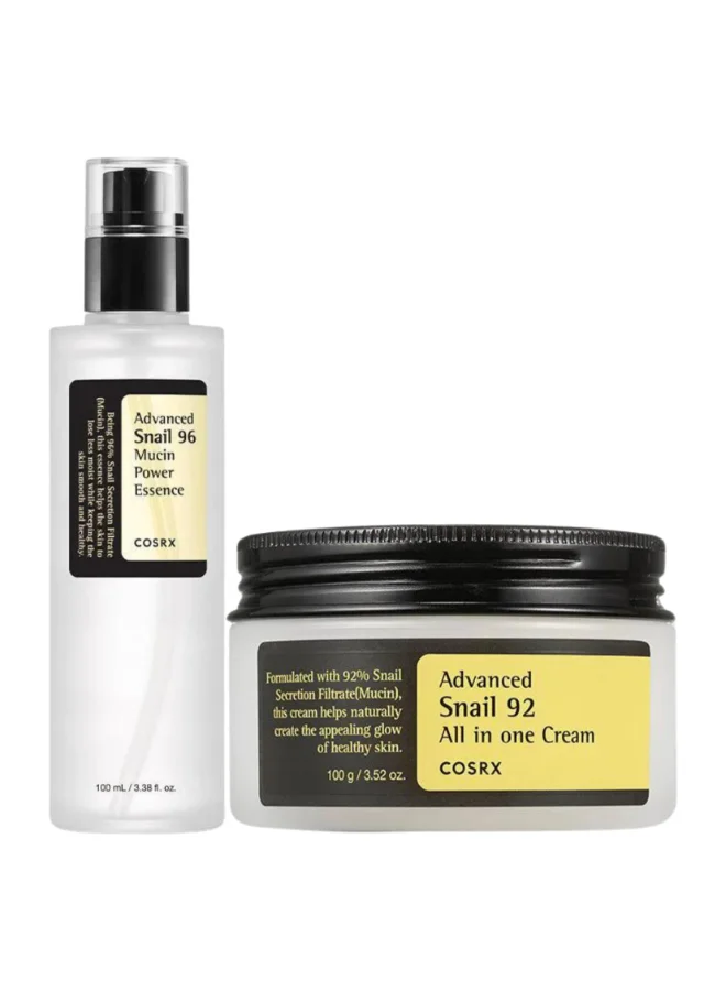 Radiance Renewal Snail Skincare Duo Essence and All-in-One Cream Set (200 mL) gd70h