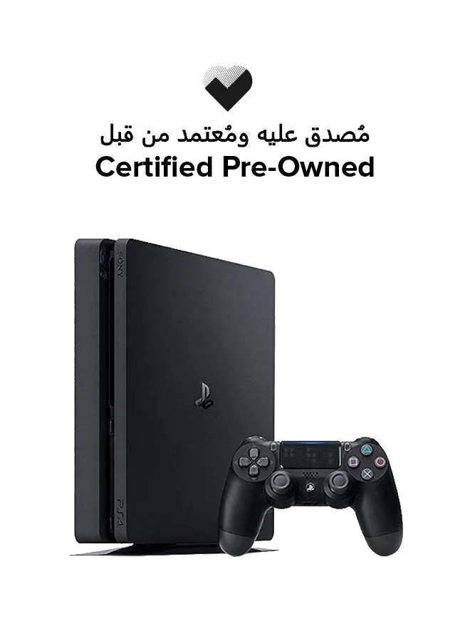 Premium Slim Gaming Console 500GB High-Performance Home Entertainment System (Black, 500GB) nqmdv