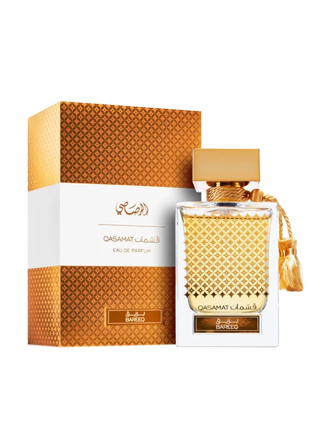 Rasasi Qasamat Bareeq Eau de Parfum Premium Fragrance for Men and Women (65 mL) 9zru8