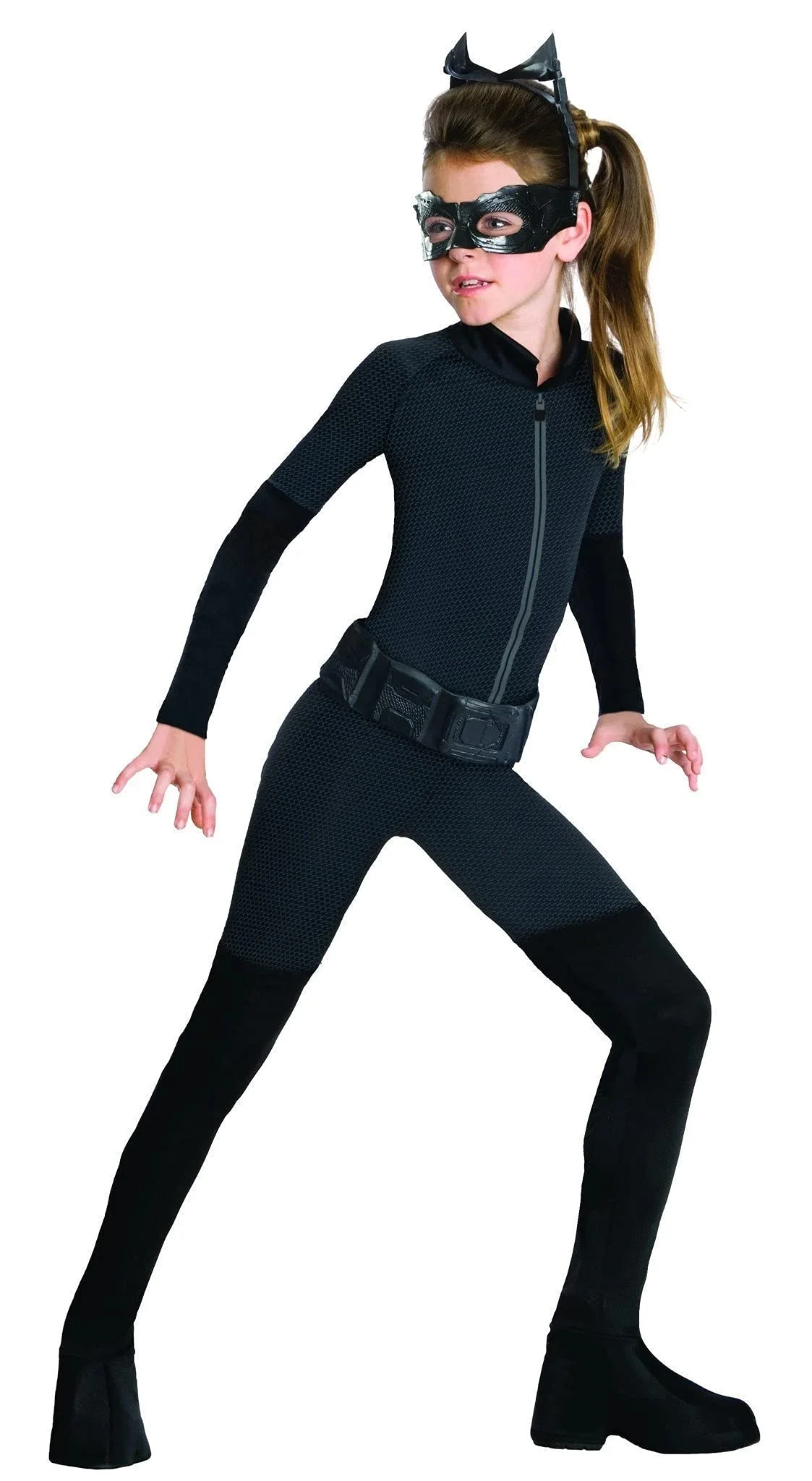 Premium Girls Superhero Cat Costume Dark Knight Trilogy Style (Large) 5ng7a