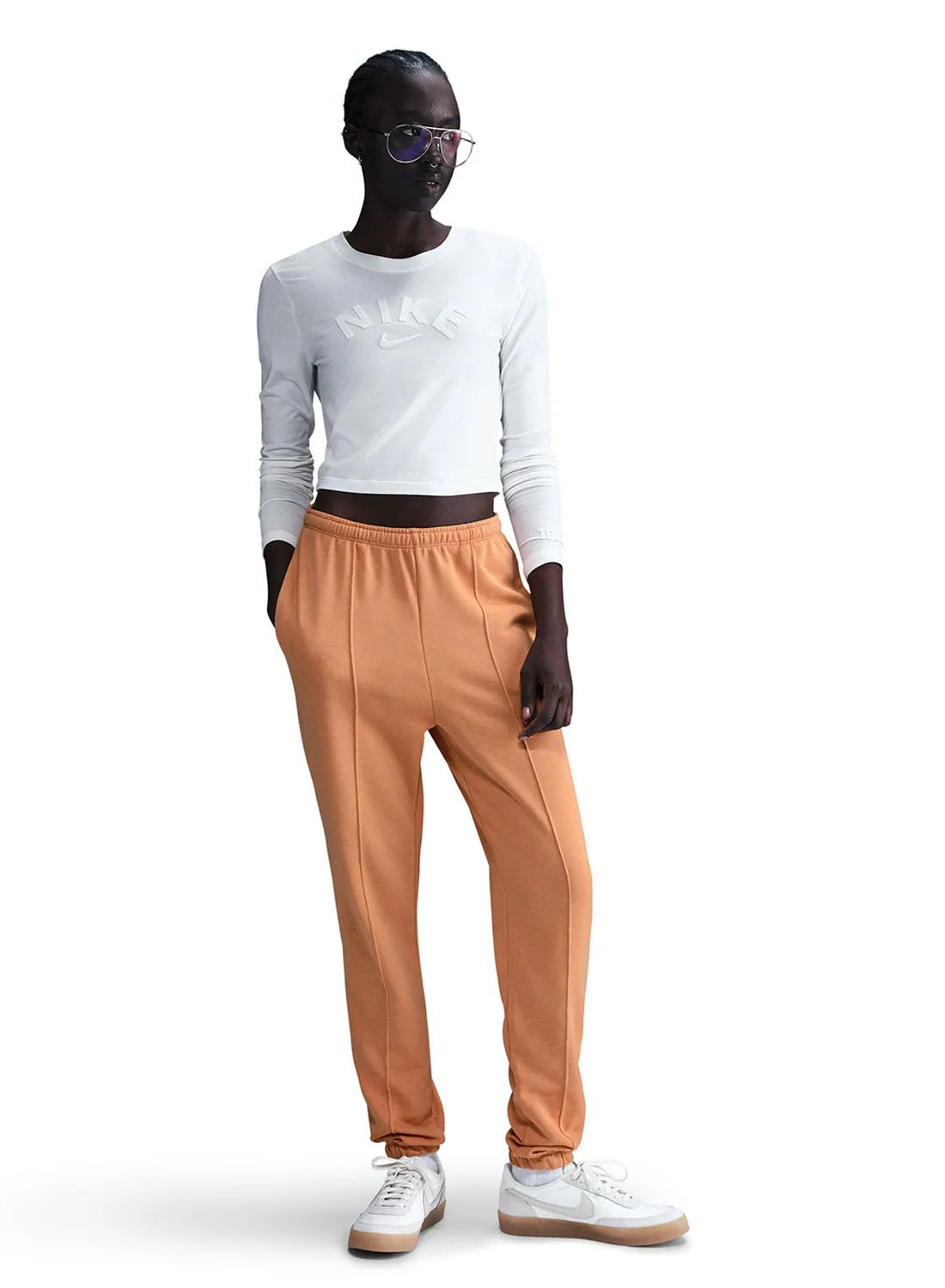 Athletic High Rise Fitted Sweatpants Premium Comfort Lounge Wear for Women (Solid, Medium) v4qy2