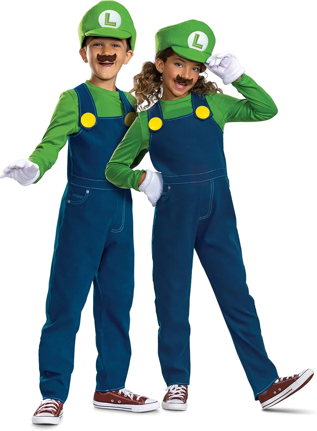 Premium Character Costume Set for Kids - Authentic Roleplay Outfit for Parties and Events (Green, Size 7-8) eun2a