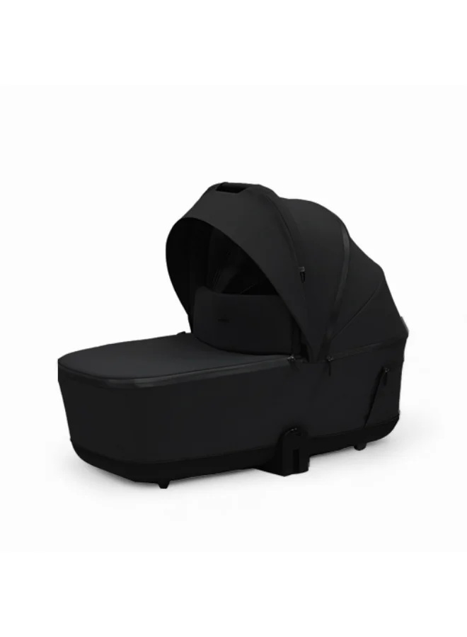Chelino Bella III Carry Cot Premium Infant Bassinet (Black) u0r1e