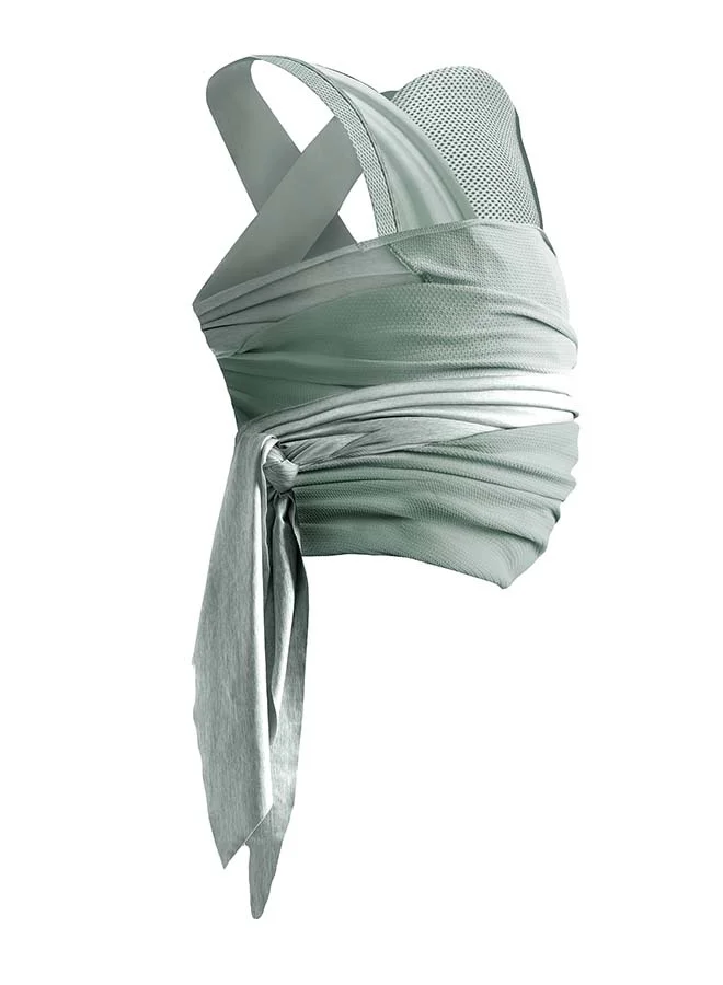 Chicco Comfy Hug Newborn Baby Carrier (Silver Green, One Size) 5l7h7