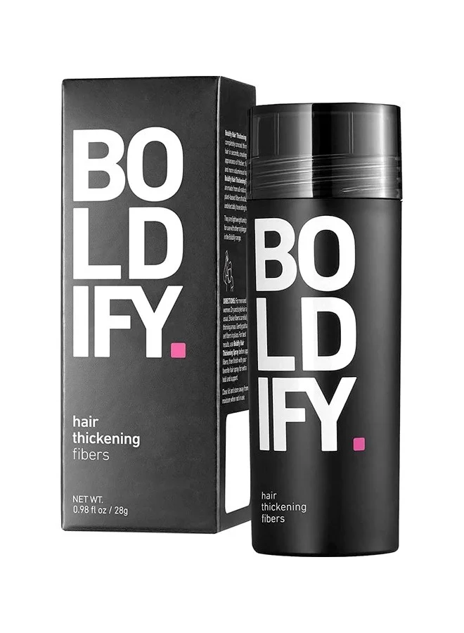 Premium Plant-Based Hair Thickening Fibers for Fuller-Looking Hair (Dark Brown, 28g) qgrvr