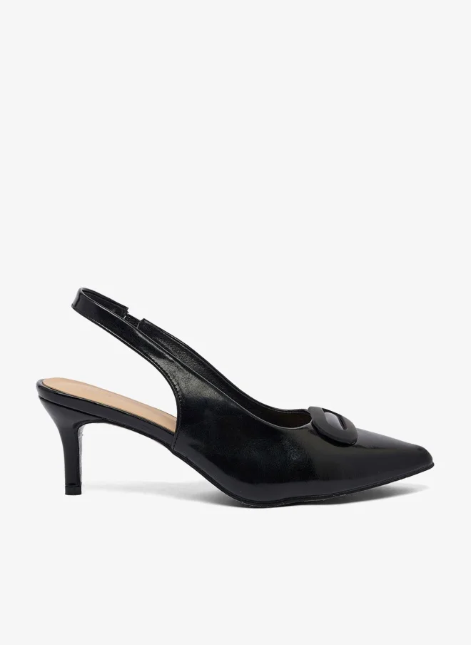 ELLA Classic Pumps High Heel Stiletto Shoes for Women (Black, 38 EU) ezkfj