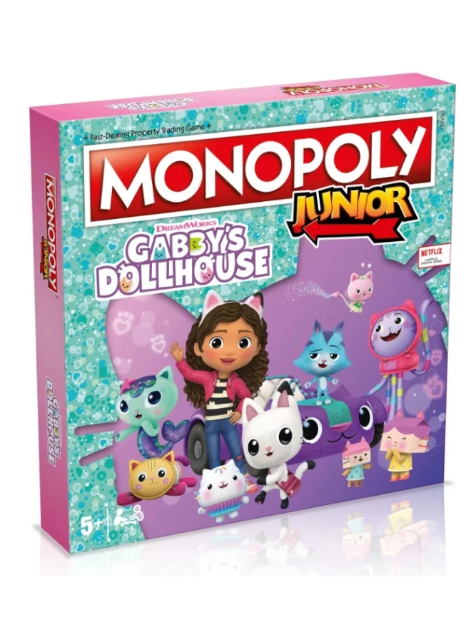 Junior Property Trading Board Game for Kids and Families (Themed Edition, 1 Set) v6gz9