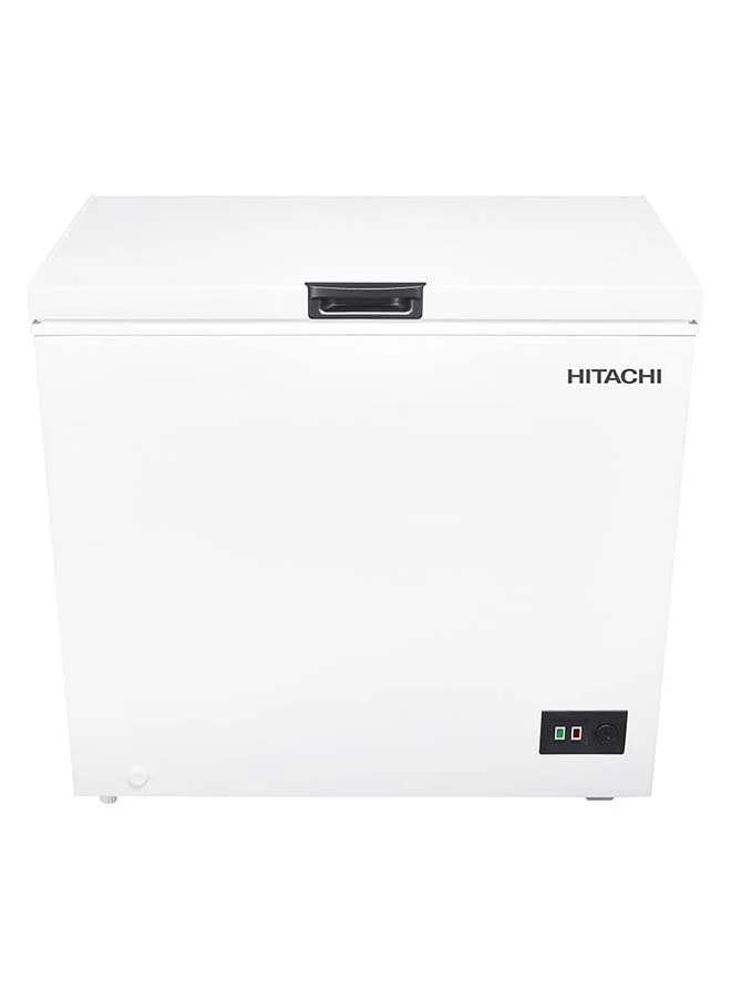 Premium Chest Freezer Single Door Energy Efficient Cooling with Adjustable Thermostat and Storage Basket (White, 200 L) ici79