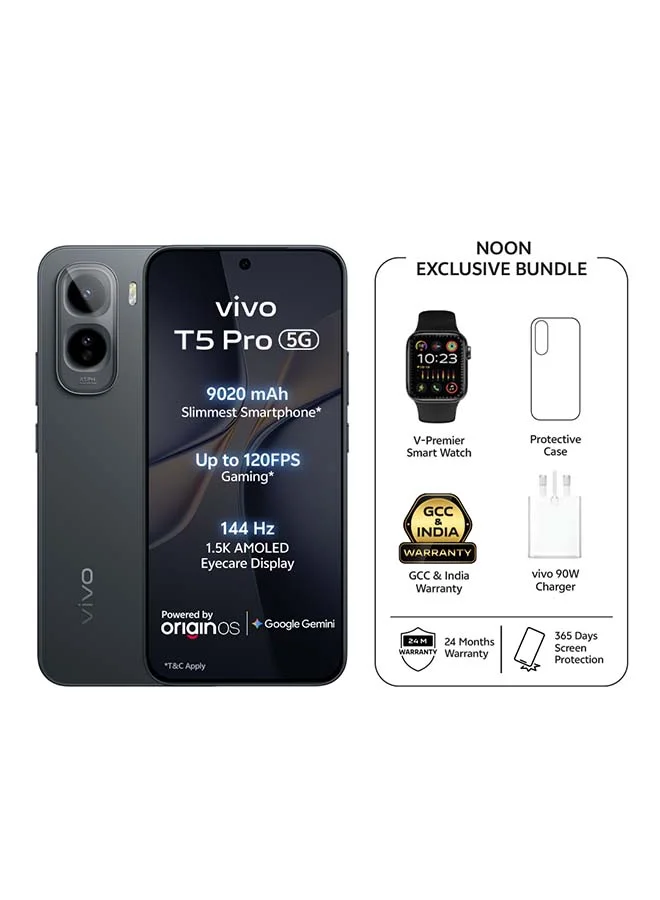 Premium 5G Smartphone 8GB RAM 256GB Storage Dual SIM AI Camera High-Performance Mobile Device (Black, 17.35 cm) l0gkl