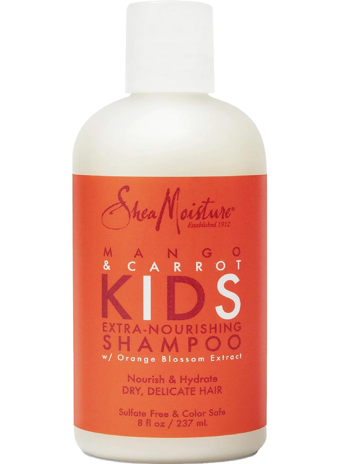 SheaMoisture Kids Extra-Nourishing Shampoo Mango & Carrot Formula for Delicate Hair (237 mL) k2cdt