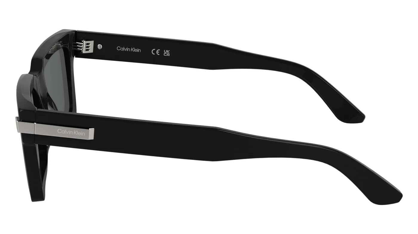 Premium Acetate Full Rim Sunglasses for Men and Women (Black, 51mm) ckysp