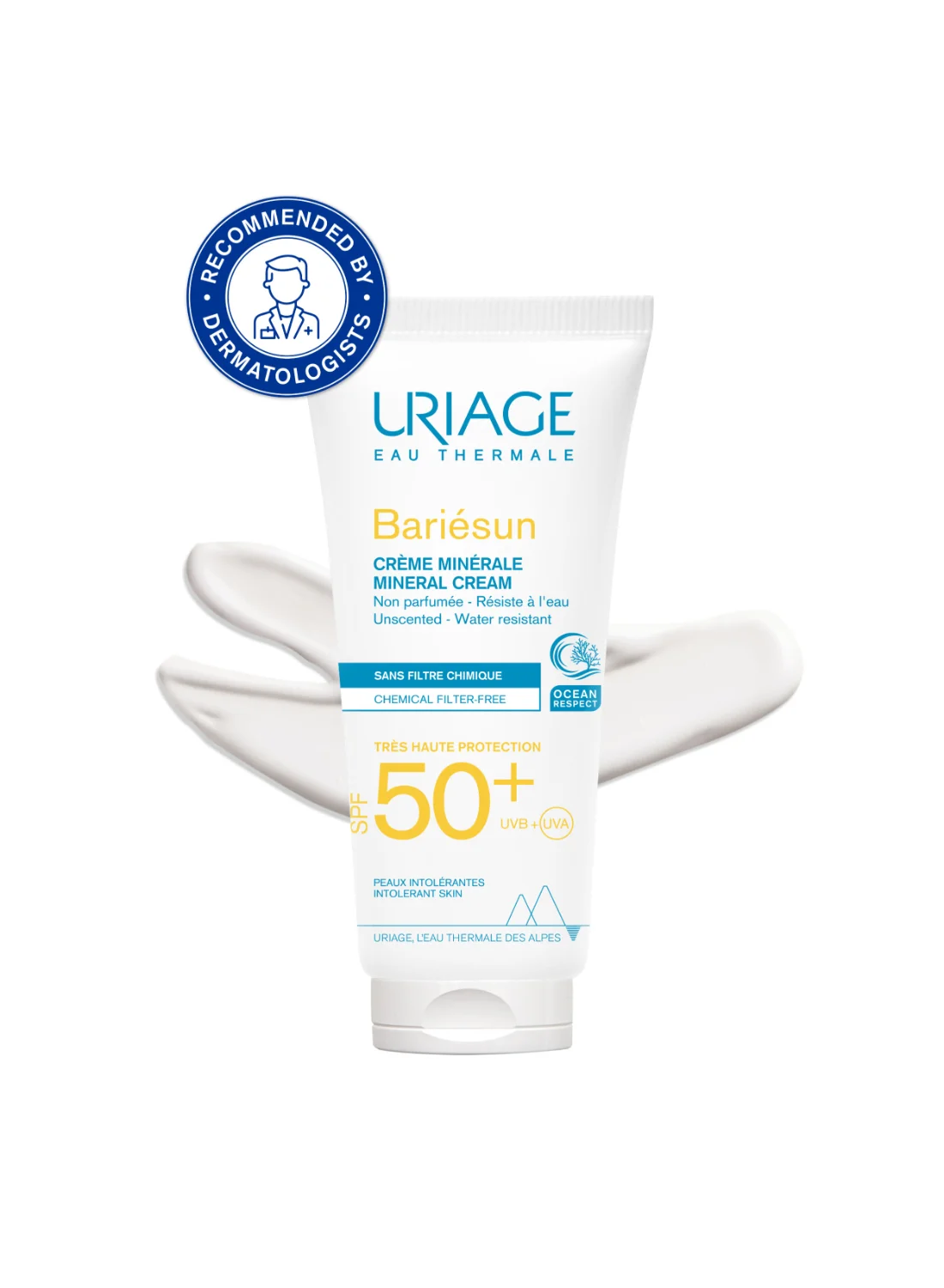 Uriage Bariesun Mineral Tinted Sunscreen SPF 50 Plus for Sensitive Skin (100 mL) xnfra