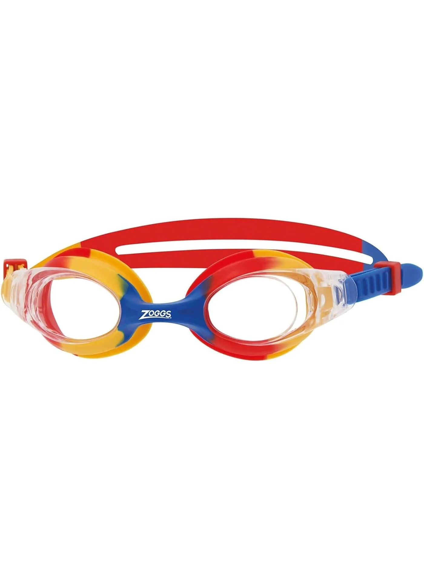 Zoggs Little Bondi Swimming Goggles UV Protection Anti-Fog Clear Lenses (Yellow, 0-6 Years) zc6fy