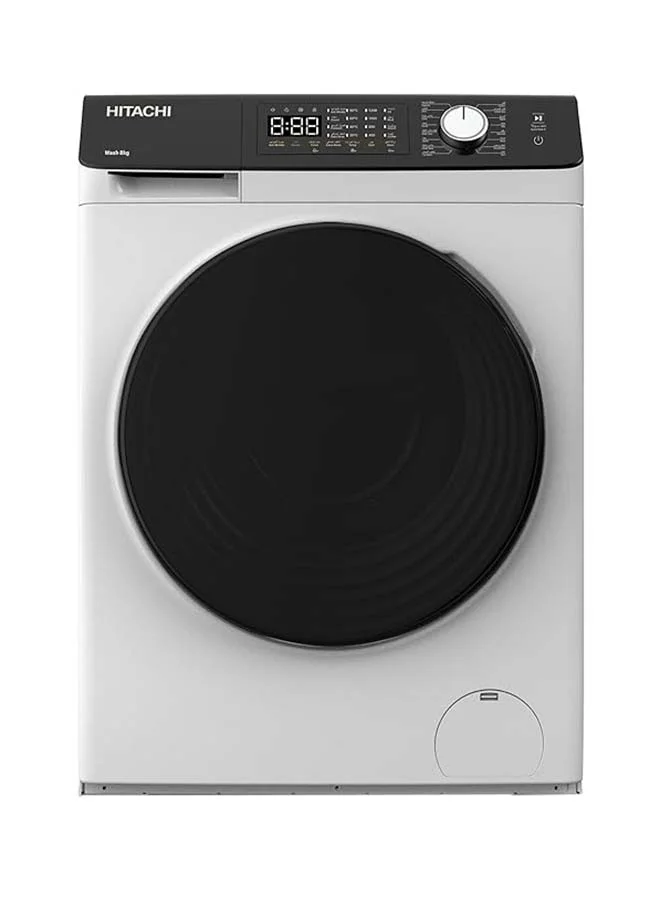 Premium Front Load Washing Machine 8kg Capacity 1200 RPM Fully Automatic Washer with Intelligent Sensor System (White, 8kg) zgsua