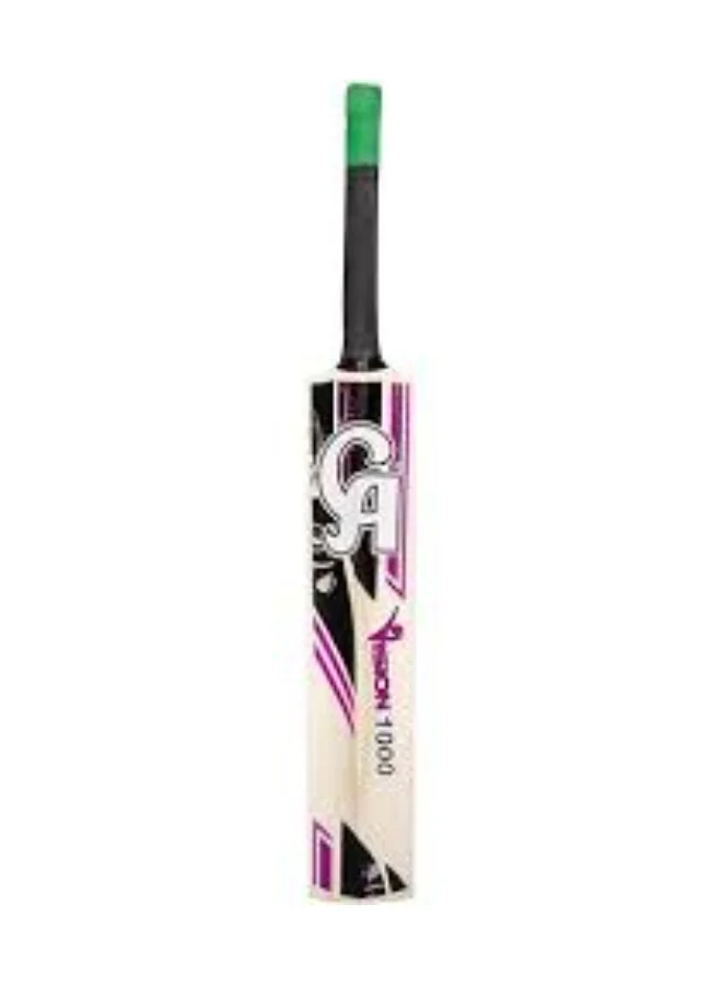 CA Vision 1000 Cricket Bat for Tennis Ball Play Premium Willow Construction (Full Size) 17b3p